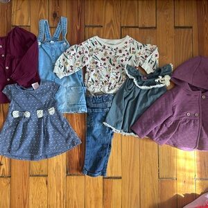 Baby Girl Boutique Clothing Bundle Fall Capsule